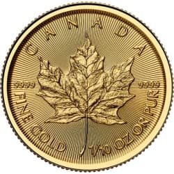 Zlatá mince 1/10 Oz Maple Leaf 2026