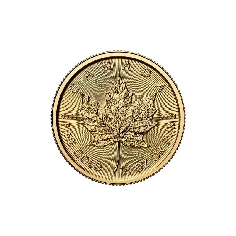Zlatá mince 1/4 Oz Maple Leaf 2026