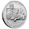 Stříbrná mince 1 Oz Český lev 2017