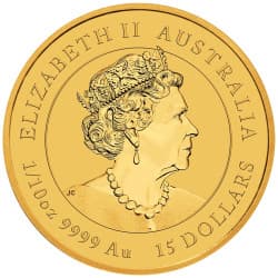 Zlatá mince 1/10 Oz Lunar Series III Year of the Mouse 2020