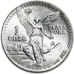 Stříbrná mince 1 Oz Mexican Libertad různé roky