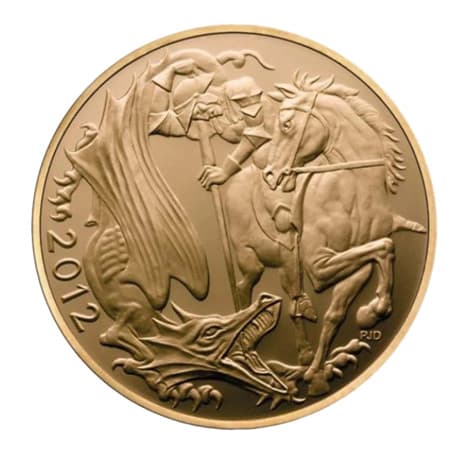 Zlatá mince 7,32 g Sovereign 2012 Elizabeth II