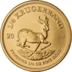 Zlatá mince 1/4 Oz Krugerrand 2026