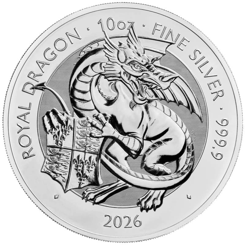 Stříbrná mince 10 Oz The Tudor Beasts Royal Dragon 2026