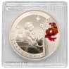 Stříbrná mince 1 Oz Olympijské hry v Pekingu 2008 - Koulení obruče