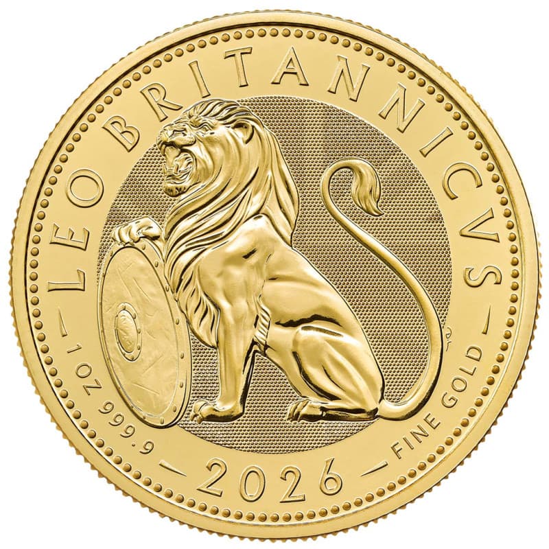 Zlatá mince 1 Oz The British Lion 2026