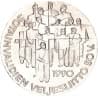 Stříbrná mince 100 Markkaa Disabled Veterans Organization - 1990 Proof