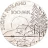 Stříbrná mince 100 Markkaa Disabled Veterans Organization - 1990 Proof