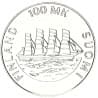 Stříbrná mince 100 Markkaa Aland - 1991 Proof