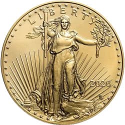 Zlatá mince 1 Oz American Eagle 2026