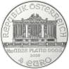 Platinová mince 1/25 Oz Wiener Philharmoniker různé roky