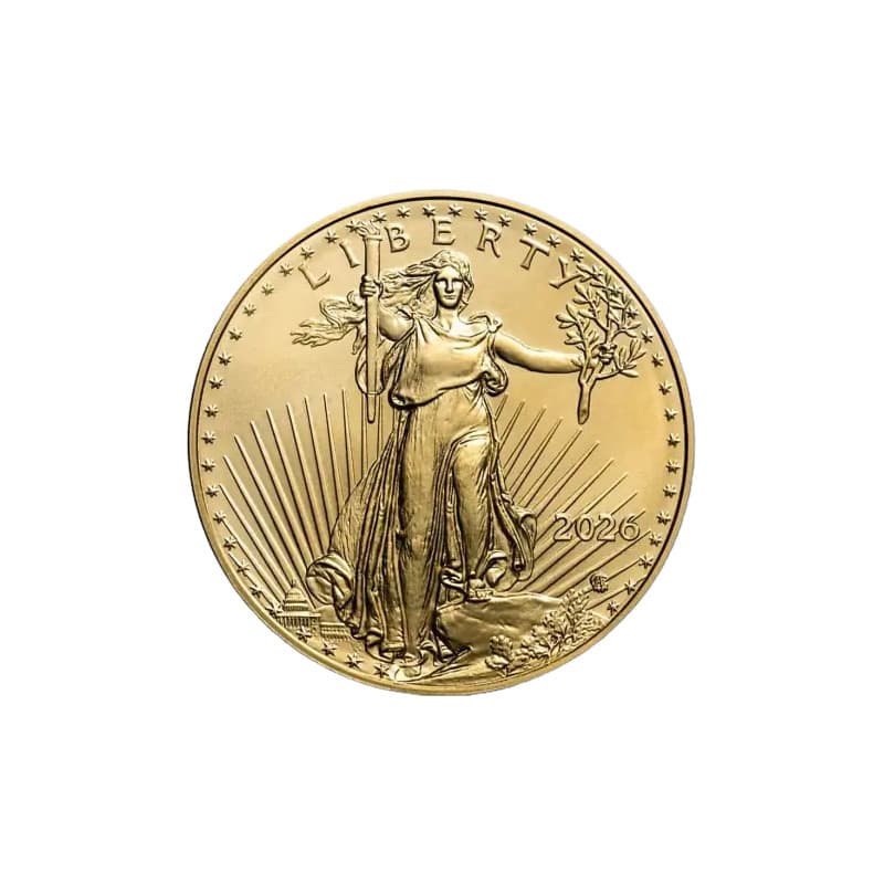 Zlatá mince 1/2 Oz American Eagle 2026