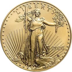 Zlatá mince 1/4 Oz American Eagle 2026