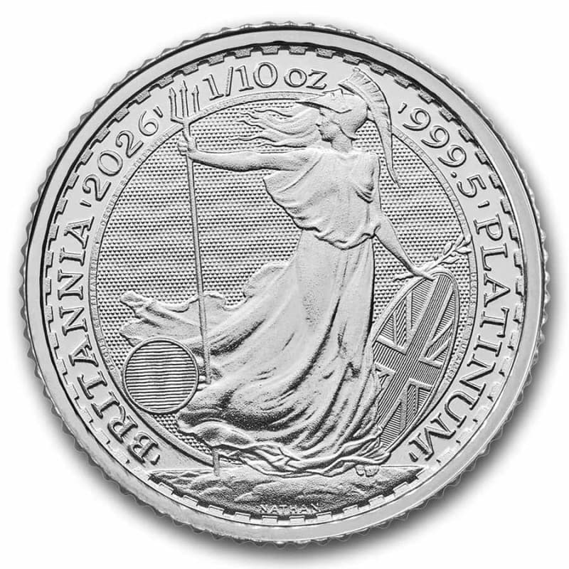 Platinová mince 1/10 Oz Britannia 2026