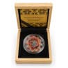 Stříbrná mince 1 Oz Golden Noir Series Burning Libertad 2023 Kolorováno