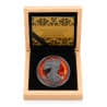 Stříbrná mince 1 Oz American Eagle Golden Noir Series Solar Eclipse 2022