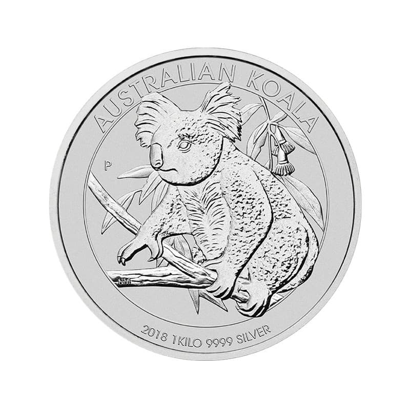 Stříbrná mince 1 Kg Koala 2018