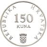 Stříbrná mince 150 Kuna 2006 Winter Olympics - Italy - 2005 Proof