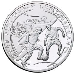 Stříbrná mince 100 Dram FIFA World Cup - Germany - 2004 Proof