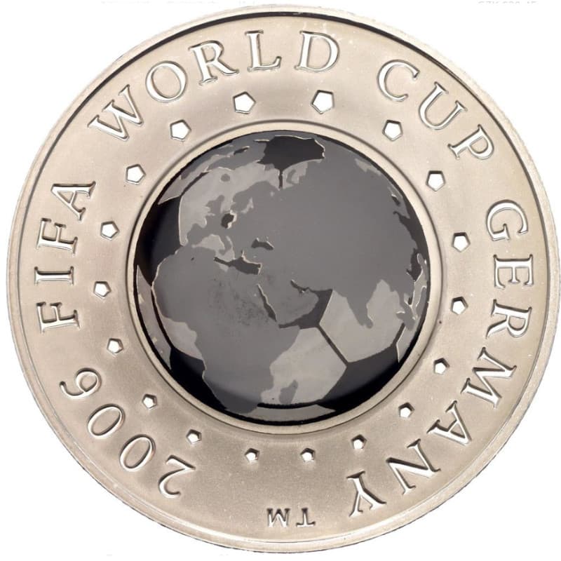 Stříbrná mince 20 Roubles 2006 FIFA World Cup - 2005 Proof