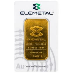 Zlatý slitek 1 Oz Elemetal