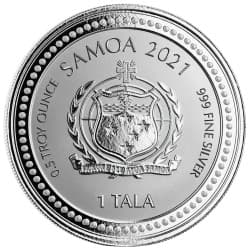 Stříbrná mince 1/2 Oz Alfa a Omega 2021