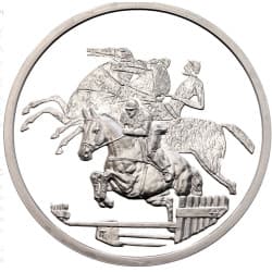 Stříbrná mince 10 Euros Equestrian - 2004 Proof