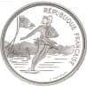 Stříbrná mince 100 Francs Ice Skating - 1989 Proof