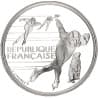 Stříbrná mince 100 Francs Speed Skating - 1989 Proof
