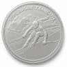 Stříbrná mince 100 Francs Alpine Skiing - 1989 Proof