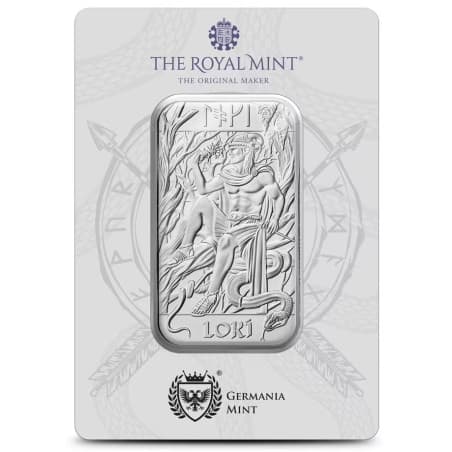 Stříbrný slitek 1 Oz Norse Gods Loki