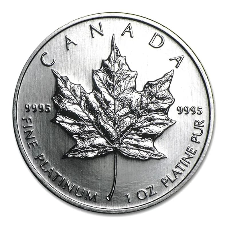 Platinová mince 1 Oz Maple Leaf 2012