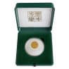 Bimetalová pamětní mince 1 Oz se zlatou inlejí a hologramem k roku 2000 Proof Bez Certifikátu