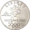 Stříbrná mince 1 Dollar Salt Lake City Olympic Games - 2002
