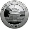 Stříbrná mince 1 Oz China Panda 2005