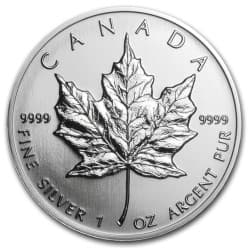 Stříbrná mince 1 Oz Maple Leaf 1993