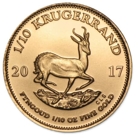 Zlatá mince 1/10 Oz Krugerrand různé roky