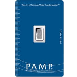 Platinový slitek 5 g PAMP