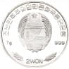 Stříbrná mince 2 WON World Cup Germany 2006 - 2000 Proof