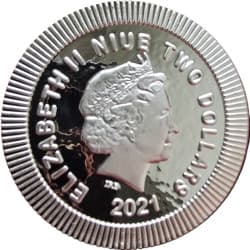 Stříbrná mince 1 Oz Sova z Athén 2021