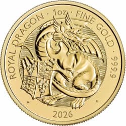 Zlatá mince 1 Oz The Tudor Beasts Royal Dragon 2026