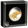 Stříbrná mince 3 Oz Koala 15th Anniversary  2022 Proof- zlaceno