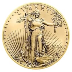 Zlatá mince 1/4 Oz American Eagle 2026