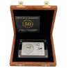 Stříbrný slitek + mince 3 Oz Krugerrand 50th Anniversary 2017