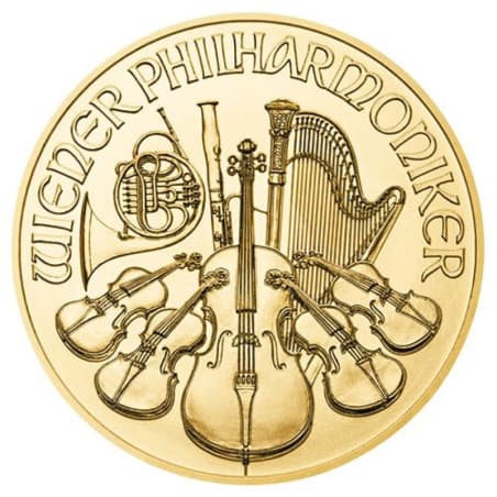 Zlatá mince 1/2 Oz Wiener Philharmoniker 2026