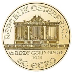 Zlatá mince 1/2 Oz Wiener Philharmoniker 2026