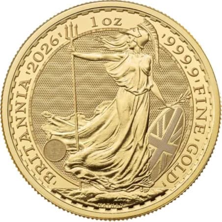 Zlatá mince 1 Oz Britannia 2026