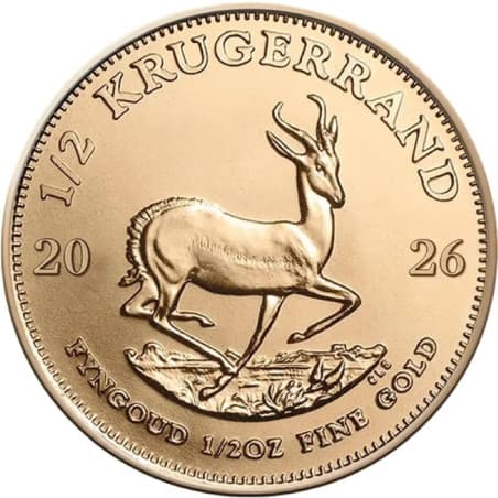 Zlatá mince 1/2 Oz Krugerrand 2026