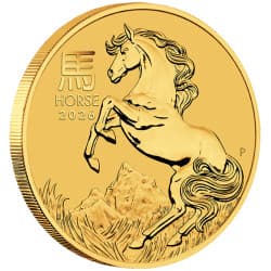 Zlatá mince 1 Oz Lunar Series III Year of the Horse 2026