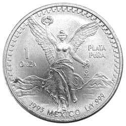 Stříbrná mince 1 Oz Mexican Libertad 1993